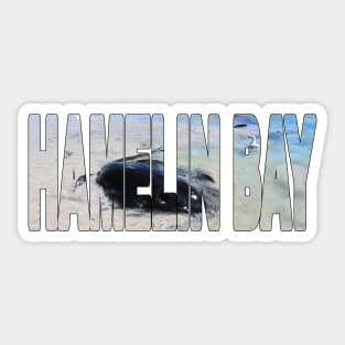 HAMELIN BAY - Giant Stingray Western Australia Sticker